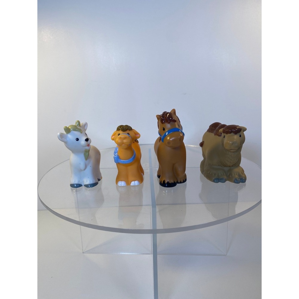 Fisher Price Little People Animal Lot Horse Camels Goat Nativity Farm Figures